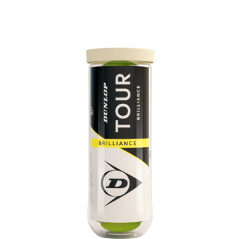 Dunlop Tour Brillance 3 Balls 601620-TUBE