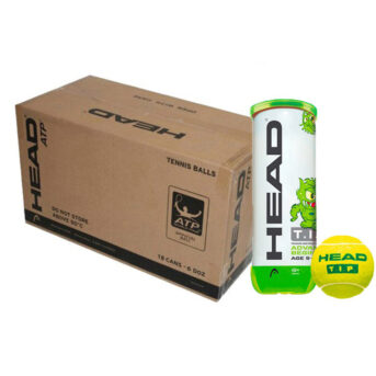 Head T.I.P Green Balls 24 Cans X 3Balls 578133-24