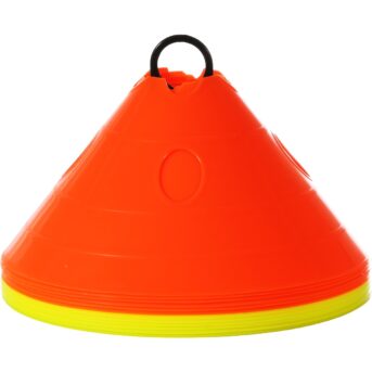 12 Maxi-Cones Delimitation Kit With Support EN204