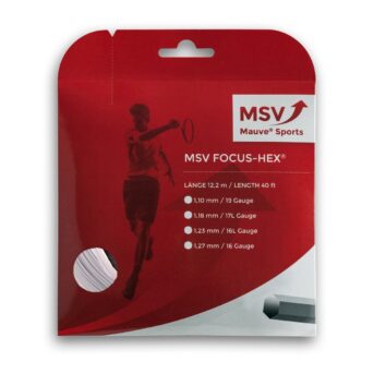 MSV Focus Hex String Pack 12m 2740-WH/4911-WH