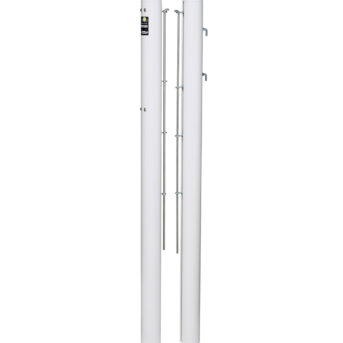 Tennis Net Posts Court Royal TP 83 -White 404111