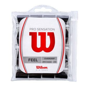 Wilson Pro Sensation Overgrip Black 12pc WRZ4011BK