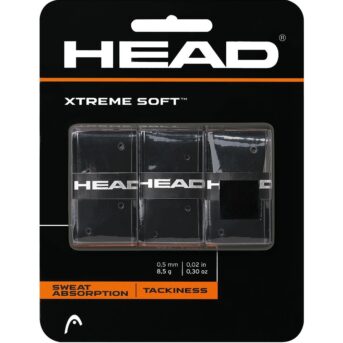 Head Extreme Soft Overgrips Black 285104 BK