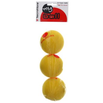 Tecnifibre Pack Of 3 Foam Balls 63BALMOUSS