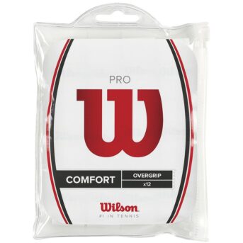Wilson Pro Overgrip White 12pc WRZ4016WH