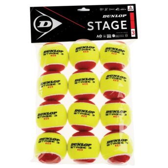 Dunlop Stage 3 Red 12-Balls 601344/601648
