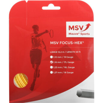 MSV Focus Hex String Pack 12m 4914-YEL