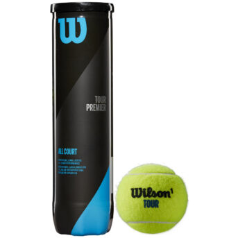 Wilson Tour Premier 4-Balls WRT119400-18-TUBE