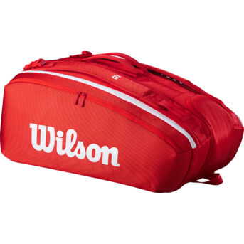 Wilson Super Tour Red 15 Rackets Bag WR8036601