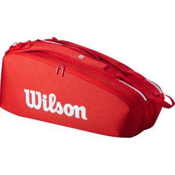 Wilson Super Tour Red 6 Rackets Bag WR8036801