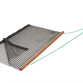 Wooden Drag Net - Double PVC  41020