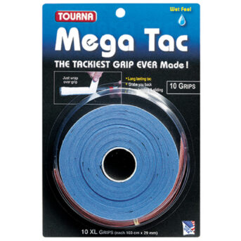 Tourna 10 Megatac Overgrips TG10MTBL