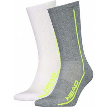 Head 2 Pairs Performance Crew Long Socks 701229020-004