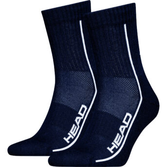 Head 2 Pairs Performance Crew Mid Socks 701229021-003