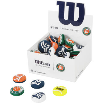 Wilson Box of 50 Roland Garros Vibra Collection Vibration Dampeners WR8411701001