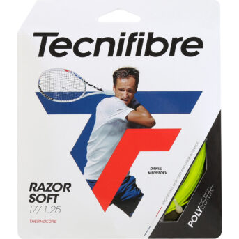 Tecnifibre Razor Soft String Pack 12m 04GRAS YE