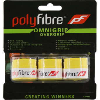 Polyfibre Omni Overgrips Yellow  GO357