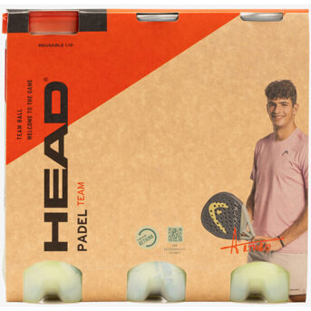 Head Padel Balls Pack Of 3 Tubes 575651