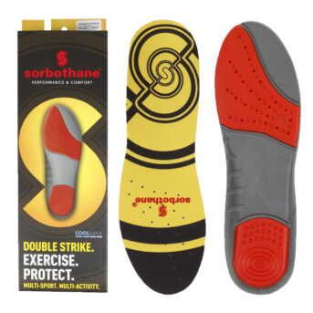 Sorbothane Duble Strike Composite Insoles 0915430