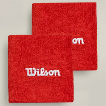 Wilson Single Width Wristbands  WU00022331-RDB