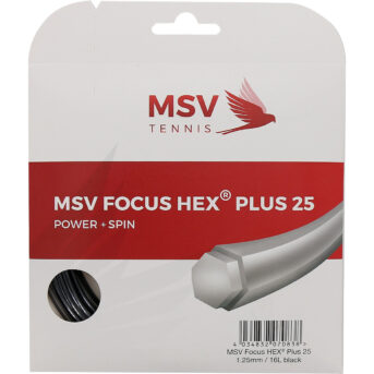 MSV Focus Hex Plus 25 String Pack 12m 7082-BK