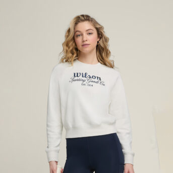 Wilson Women's Sideline Crew Sweater WW00136411-GYC
