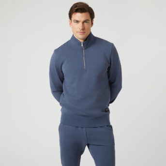 Bjorn Borg Sweatshirt Cotton 1/4 Zip 10002533-BL183