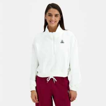 Le Coq Sportif Women's Haritage 1/2 Zip Sweatshirt 2510084