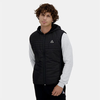 Le Coq Sportif Hybrid Sleeveless Hooded Jacket 2510295