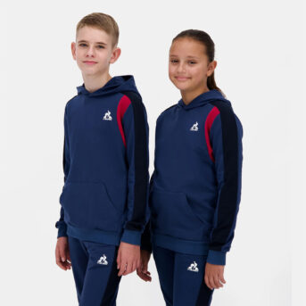 Le Coq Sportif Junior Tricolor Hoodie Sweatshirt 2510140