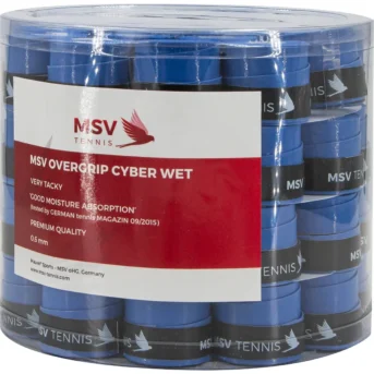 MSV Cyber Wet Overgrips 4448-BL (60 Pack)