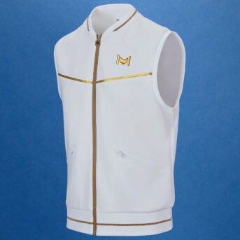 Mouratoglou Sleeveless Jacket London LJEMOURSW2-WH