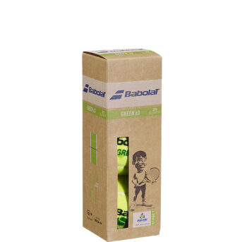 Pack Of 3 Babolat Green Balls 501106