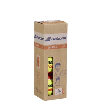 Pack Of 3 Babolat Orange Balls 501107