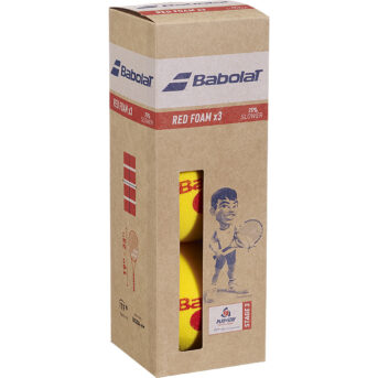 Pack Of 3 Babolat Red Foam Balls 501109