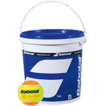 Babolat Bucket of 36 Orange Mini Tennis Balls 513003