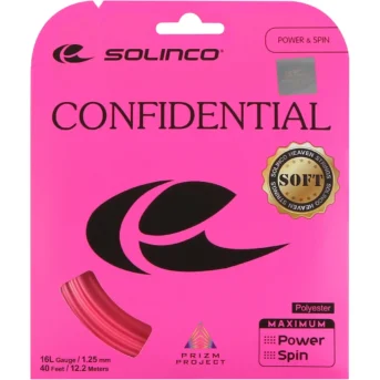 Solinco Confidential Soft Pink String Pack 12m 1920656