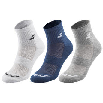 Babolat 3 Pairs Of Quarter Socks 5UB1401-1033