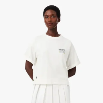 Lacoste Women's Roland-Garros Club T-Shirt TF0585-70V