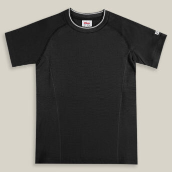 Wilson Junior Boys Team Seamless T-Shirt WYB0000411-BKA