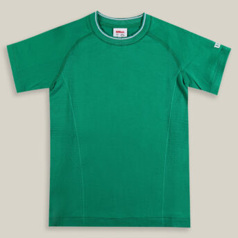 Wilson Junior Boys Team Seamless T-Shirt  WYB0000411-GNA